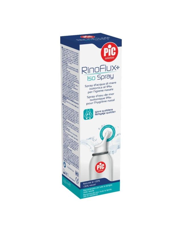 RINOFLUX Soluzione Iso Spray 100 ml, Igiene Nasale Bambini e Adulti RINOFLUX Soluzione Iso Spray 100 ml, Igiene Nasale Bambini e Adulti