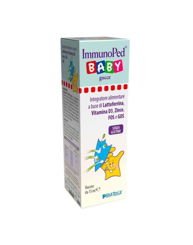Immunoped Baby Gocce 15 ml - Sistema Immunitario Neonati e Bambini