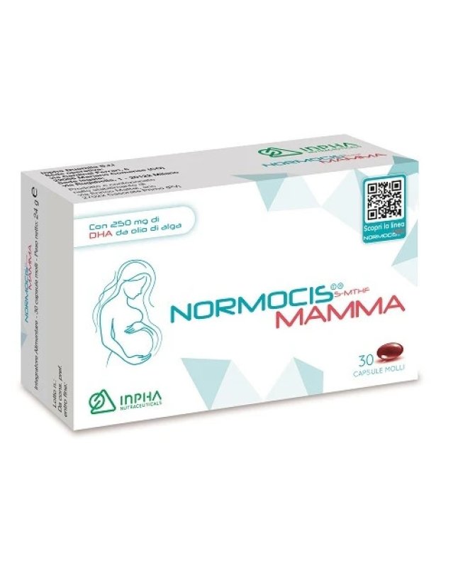 Normocis Mamma 30 softgel - Supporto Gravidanza e Sviluppo Fetale Normocis Mamma 30 softgel - Supporto Gravidanza e Sviluppo Fetale