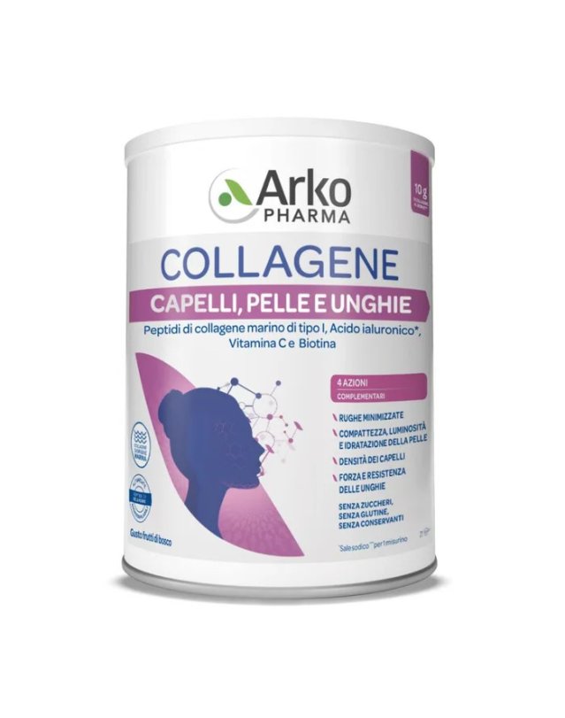 Collagene Arkofarm 30 Capsule - Per Capelli, Pelle e Unghie Collagene Arkofarm 30 Capsule - Per Capelli, Pelle e Unghie