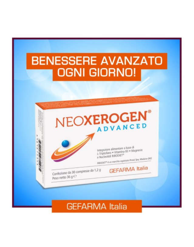 Gefarma Neoxerogen Advanced Integratore L-Triptofano 30 Compresse