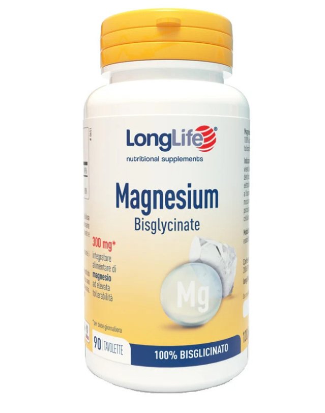 Magnesio Bisglicinato 90 Tavolette &ndash; Stanchezza e Funzione Muscolare