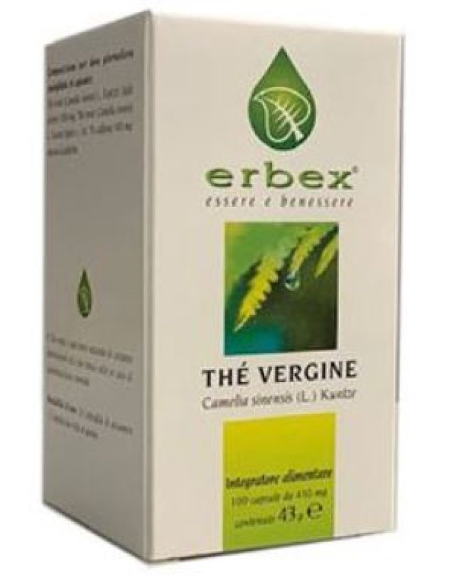 THE' VERGINE 100CPS 430MG ERBEX THE' VERGINE 100CPS 430MG ERBEX