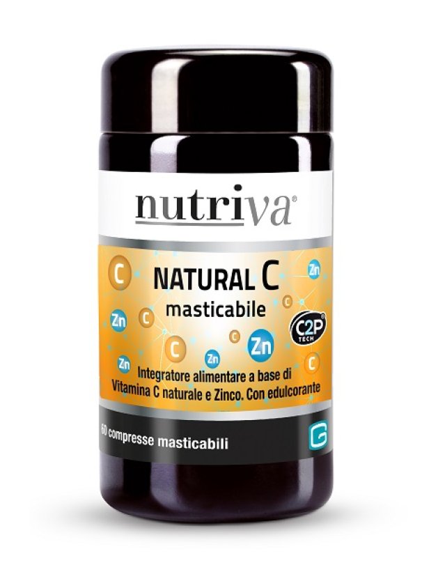 NUTRIVA NATURAL C MASTIC 60CPR