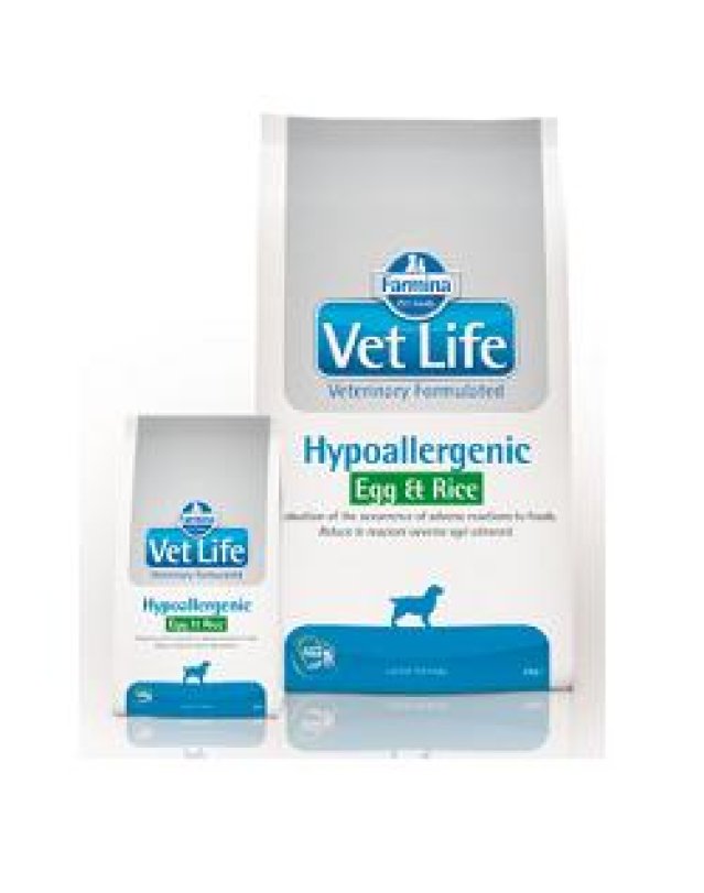 V VET LIFE HYPOALLERG DOG EGG&RI V VET LIFE HYPOALLERG DOG EGG&RI