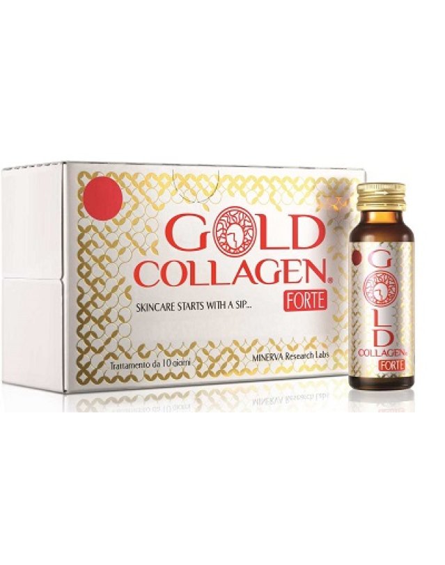 Gold collagen forte 10 flaconi – integratore antiage