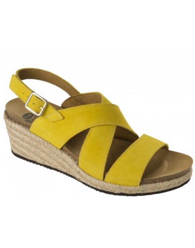 SOTIRIA SUEDE W YELLOW 35