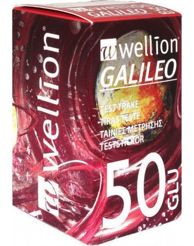 WELLION GALILEO 50Strips Glic.