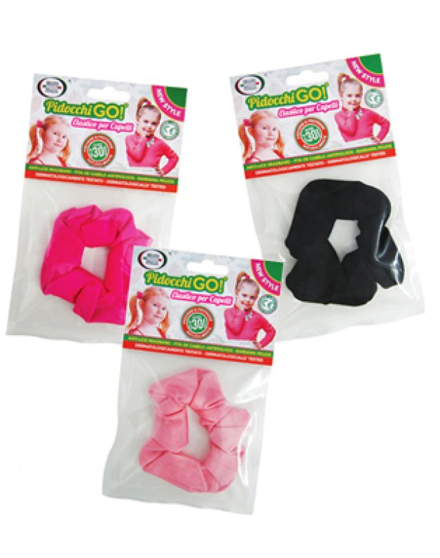 ELASTICO CAPELLI PIDOCCHI GO!*