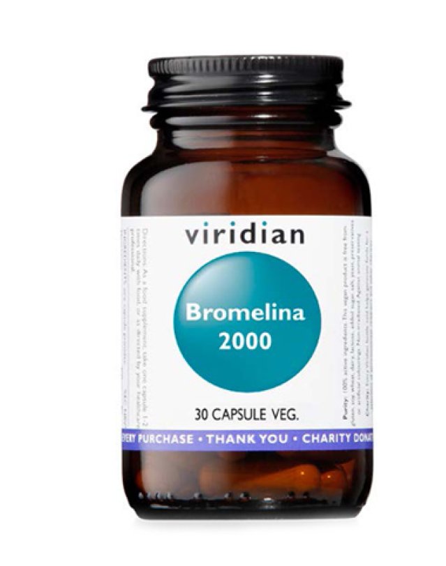 VIRIDIAN Bromelina 2000 30Cps