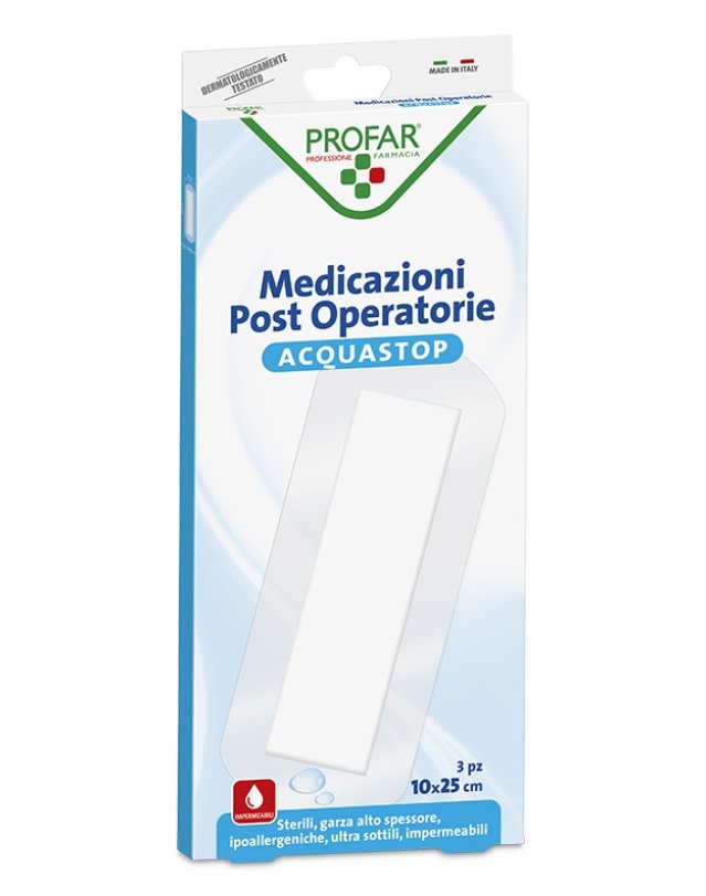 PROFAR MED ACQUASTOP 10X25 3PZ PROFAR MED ACQUASTOP 10X25 3PZ