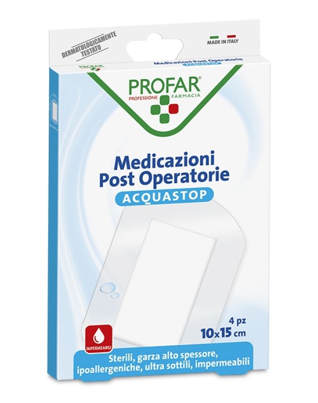 PROFAR MED ACQUASTOP 10X15 4PZ PROFAR MED ACQUASTOP 10X15 4PZ