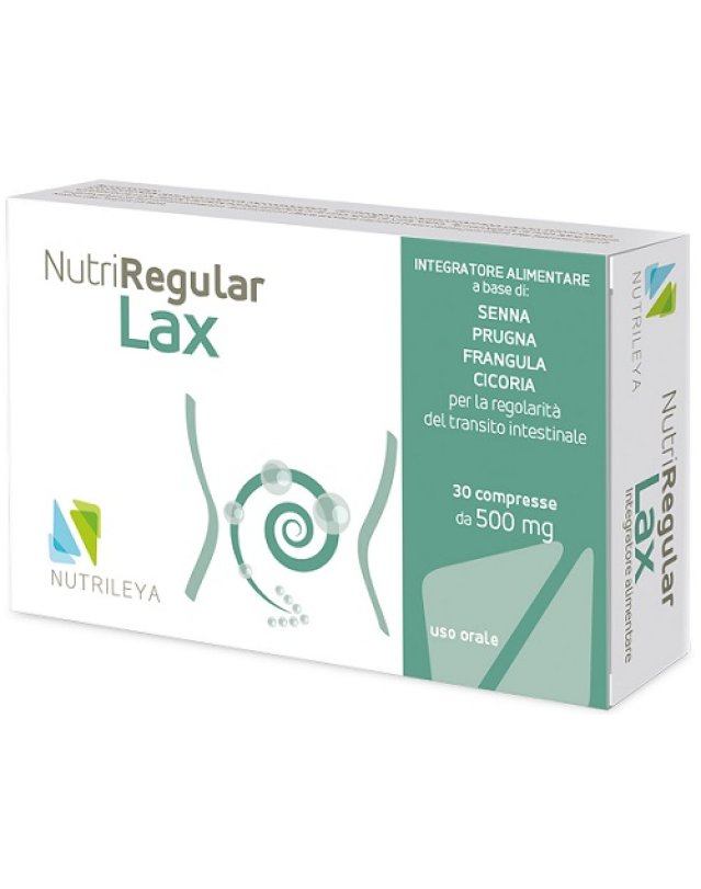 Nutriregular Lax integratore per la regolarità intestinale 30 compresse