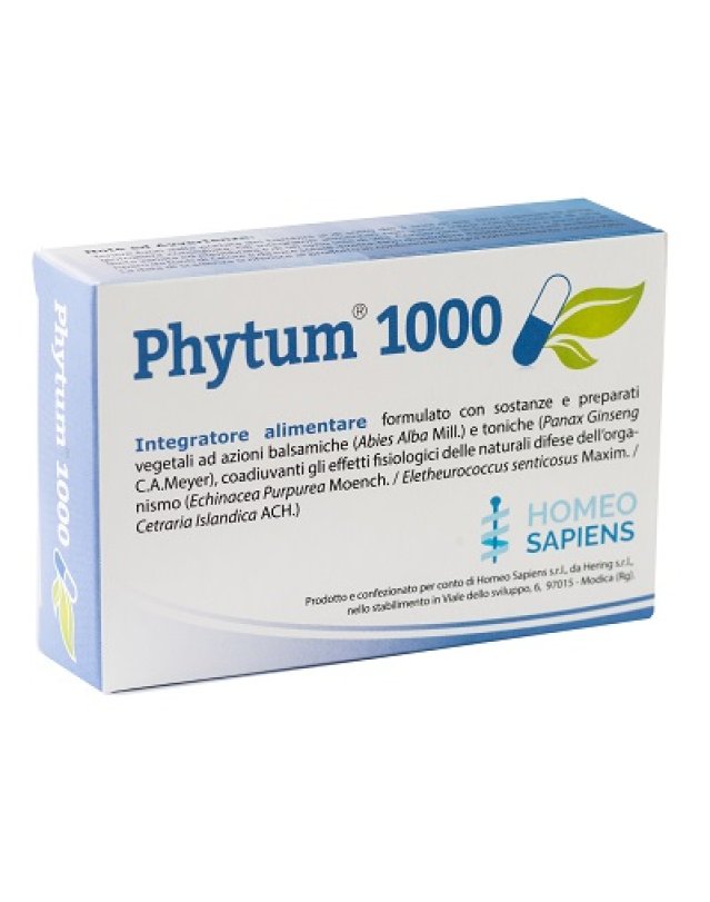 PHYTUM 1000 30 Cps 500mg