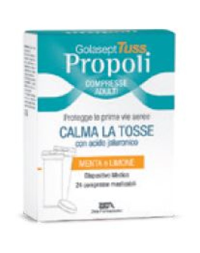 GOLASEPT TUSS PROPOLI DM 24CPR