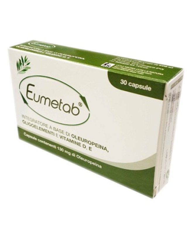 Eumetab 30 capsule- integratore per abbassare la glicemia