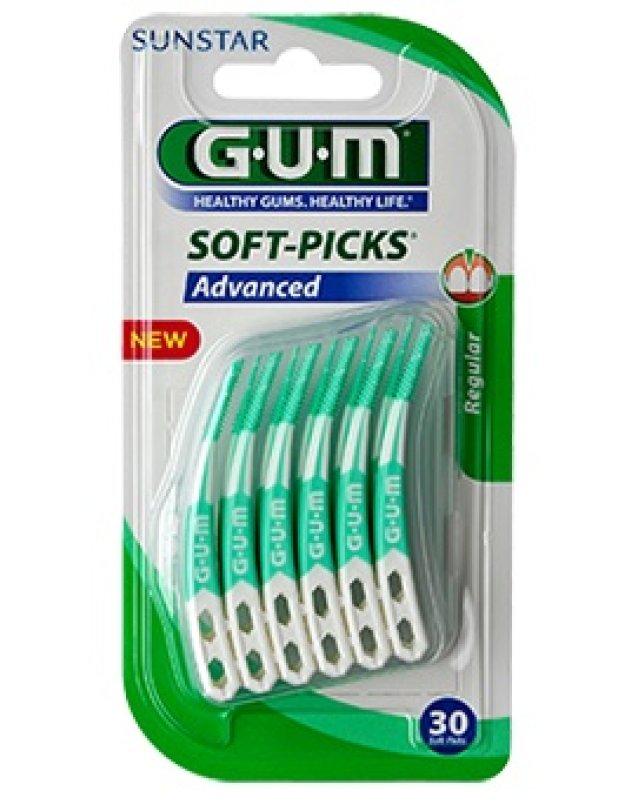 GUM Soft Picks Adv Scov.S 30pz