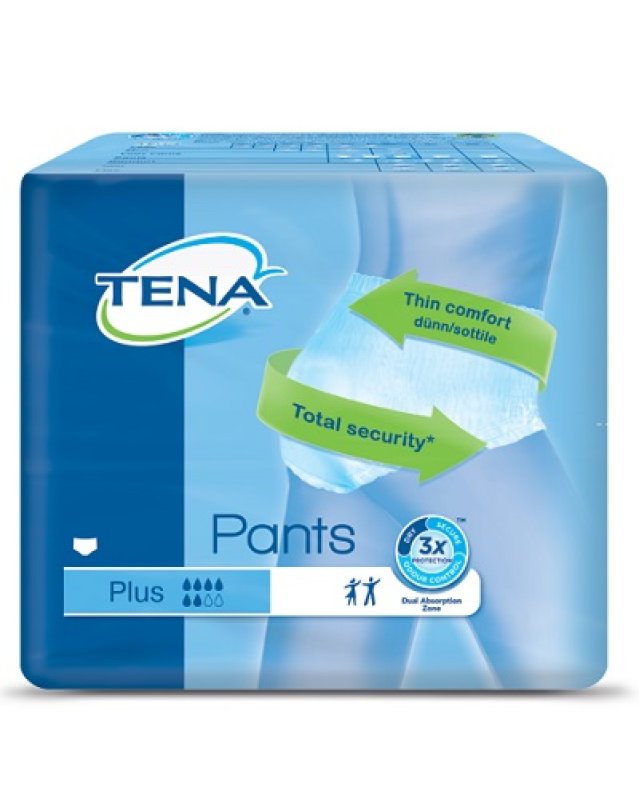 TENA PANTS Plus Pann.L 14pz