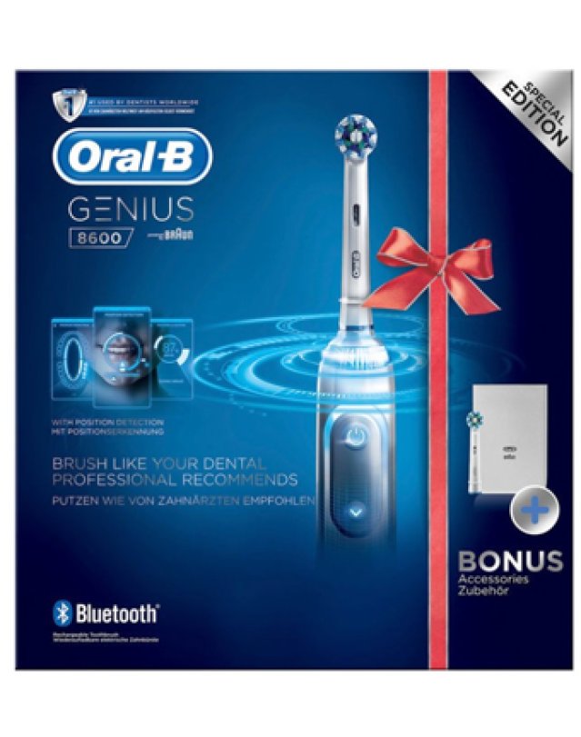 ORALB POWER GENIUS 8600 SILVER<