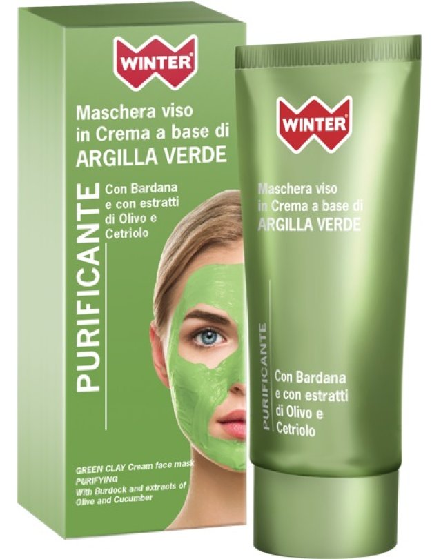 ARGILLA VERDE MASCHERA VISO PURI