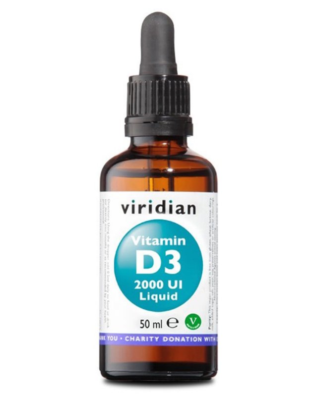 VIRIDIAN VITAMIN D3 2000UI LIQ