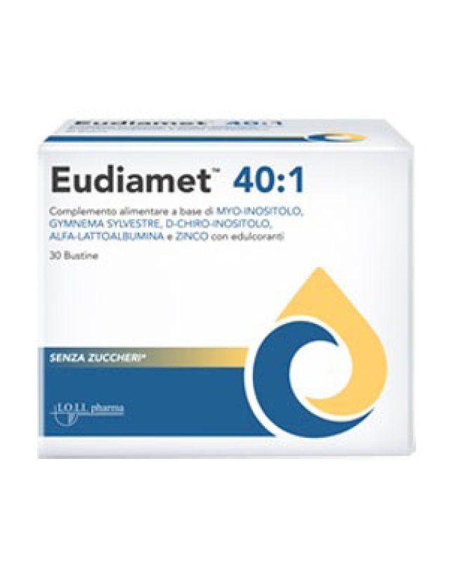 Eudiamet 40:1 integratore per il controllo della glicemia 30 bustine