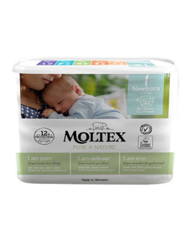 MOLTEX PURE&NATURE T1 NB 2-4KG