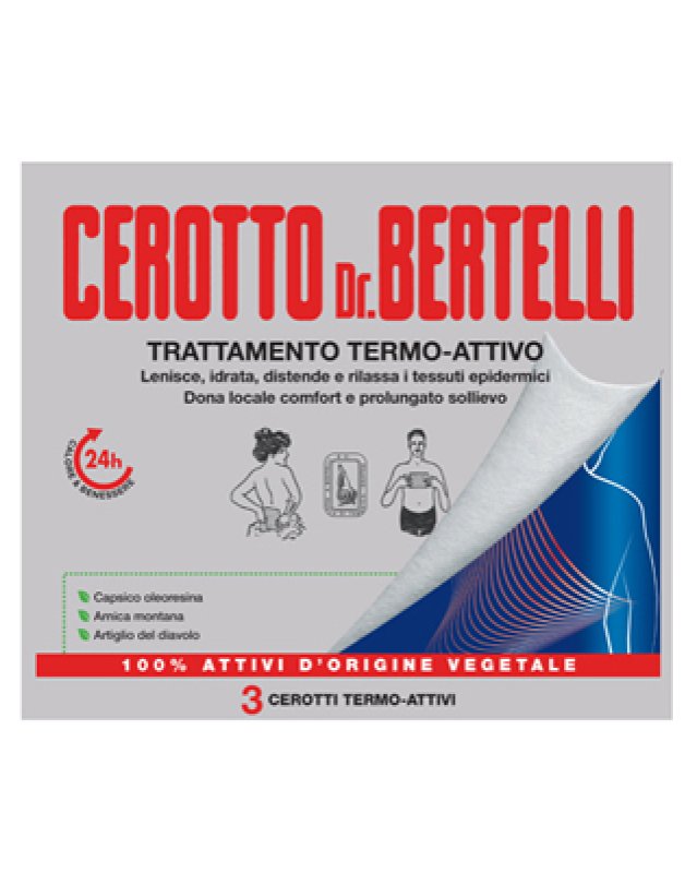 BERTELLI Cerotto Termo-Att.3pz