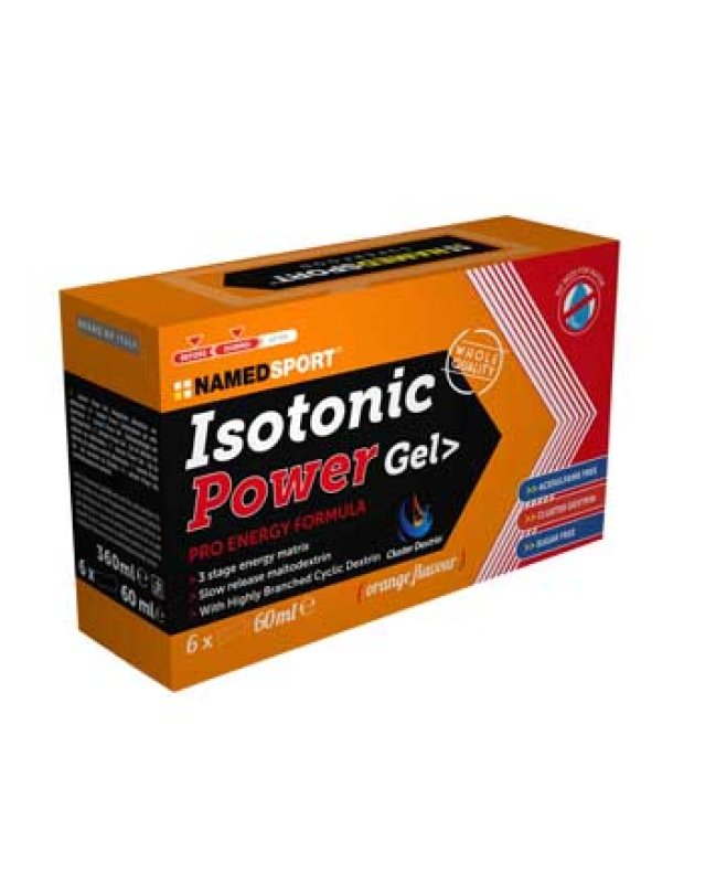 NSP ISOTONIC POWER GEL ORANGE 6X