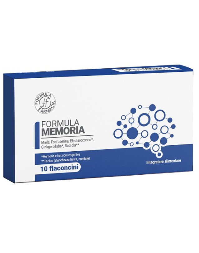 FORMULA MEMORIA 10 FLACONCINI