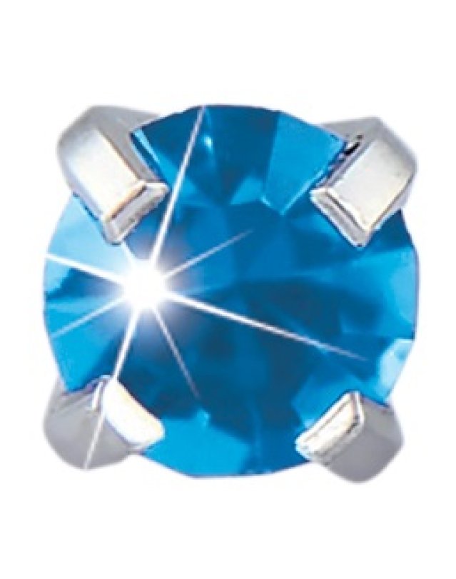 TIFFANY 3MM ZIRCONE BLU TIFFANY 3MM ZIRCONE BLU