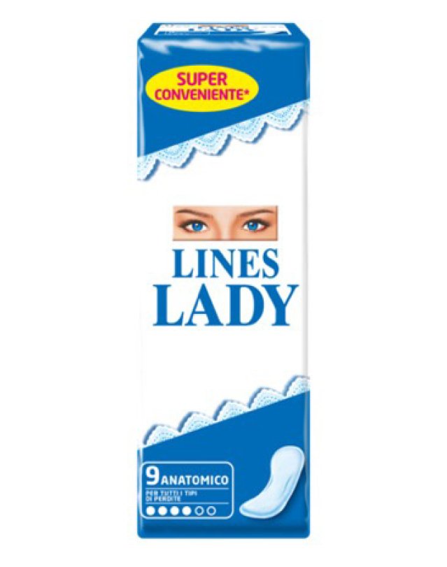 LINES LADY Anatomico 9pz