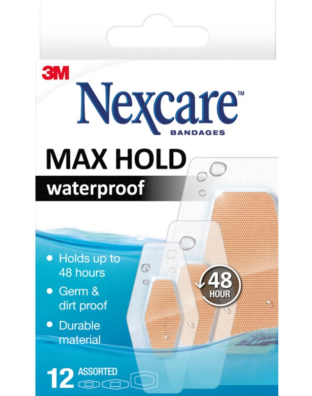 NEXCARE MAXHOLD WATERPR NEXCARE MAXHOLD WATERPR