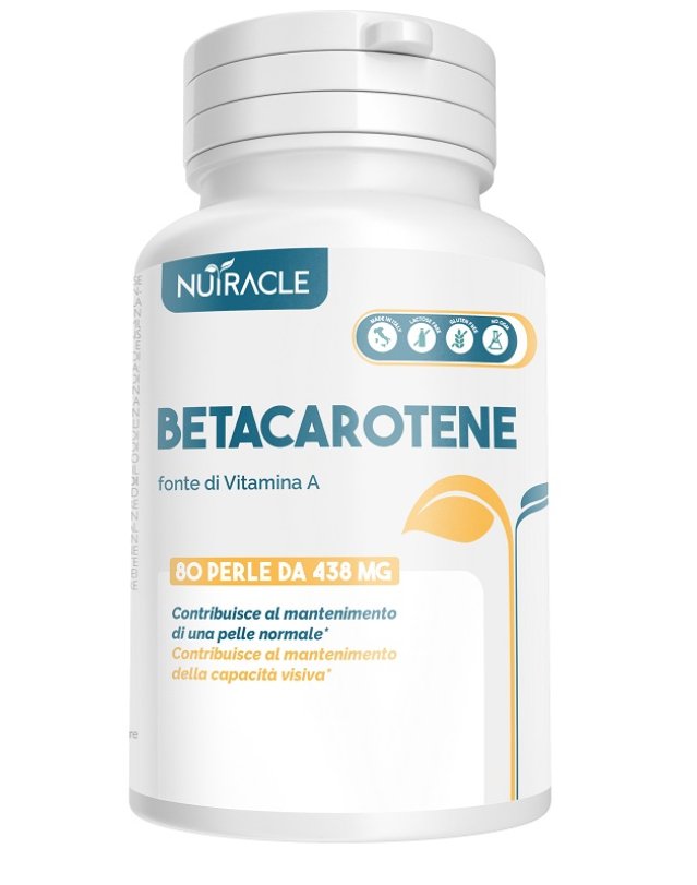 NUTRACLE Betacarotene 80 Perle NUTRACLE Betacarotene 80 Perle