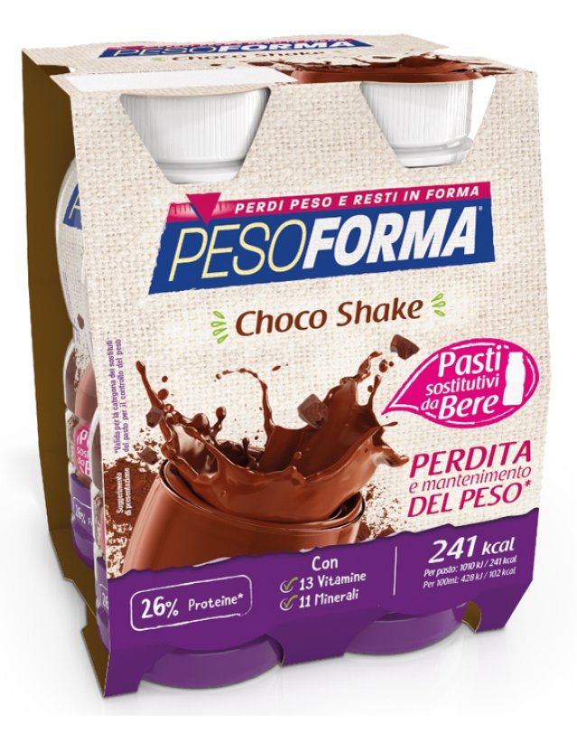 PESOFORMA Choco Shake 4x236ml