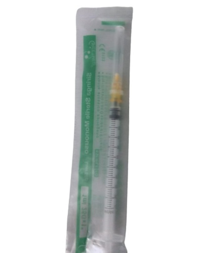 SIR STERILE CONO LUER 1ML G25 1P