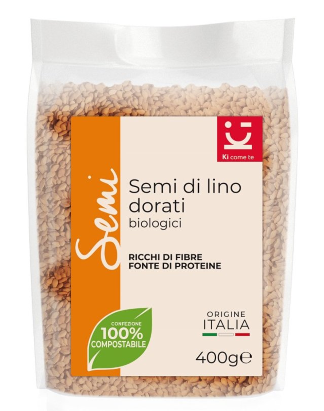 FARINA SEMI LINO SCURI BIO400G