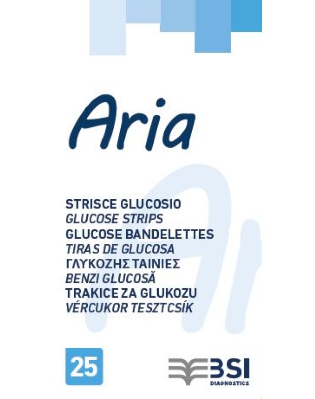 STRISCE MIS GLICEMIA ARIA 25PZ STRISCE MIS GLICEMIA ARIA 25PZ