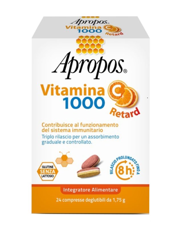 APROPOS VITAMINA C1000 24 Cpr