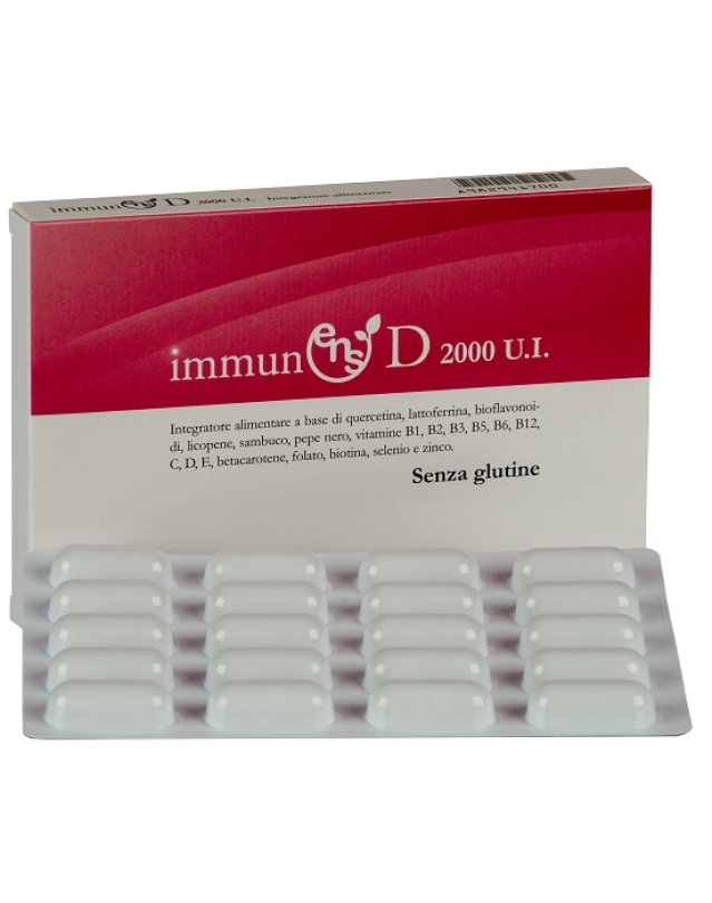 Immunens D 2000 U.I. - Integratore di Vitamina D 20 Capsule