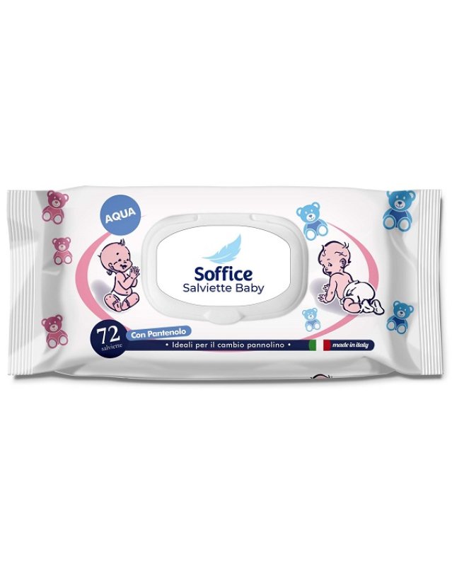 SOFFICE SALVIETTA BABY AQUA72P