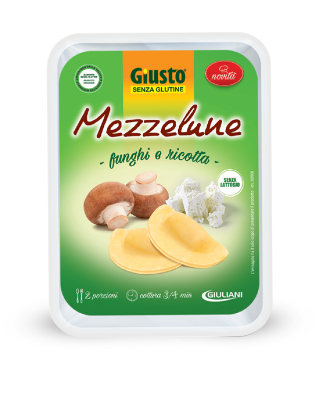 GIUSTO S/G MEZZELUNE FUN/R250G