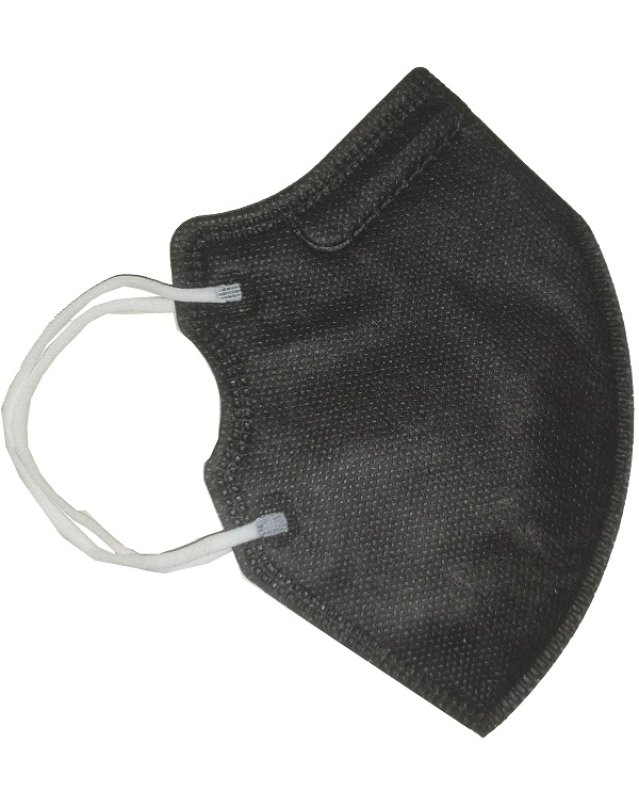2A MASCHERINA FFP2 NR NERO 1PZ