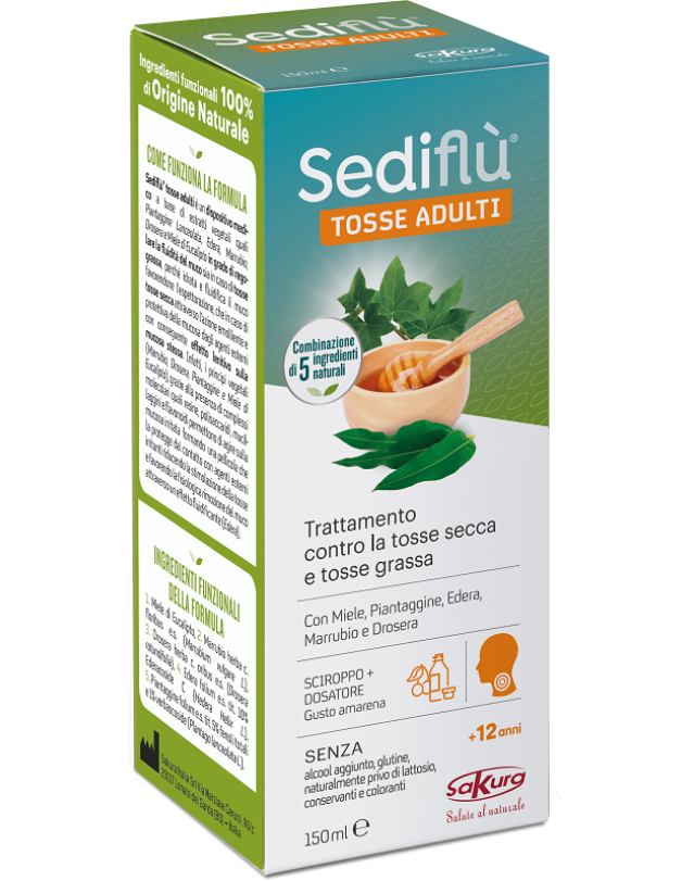 SEDIFLU*TOSSE Scir.Adulti150ml