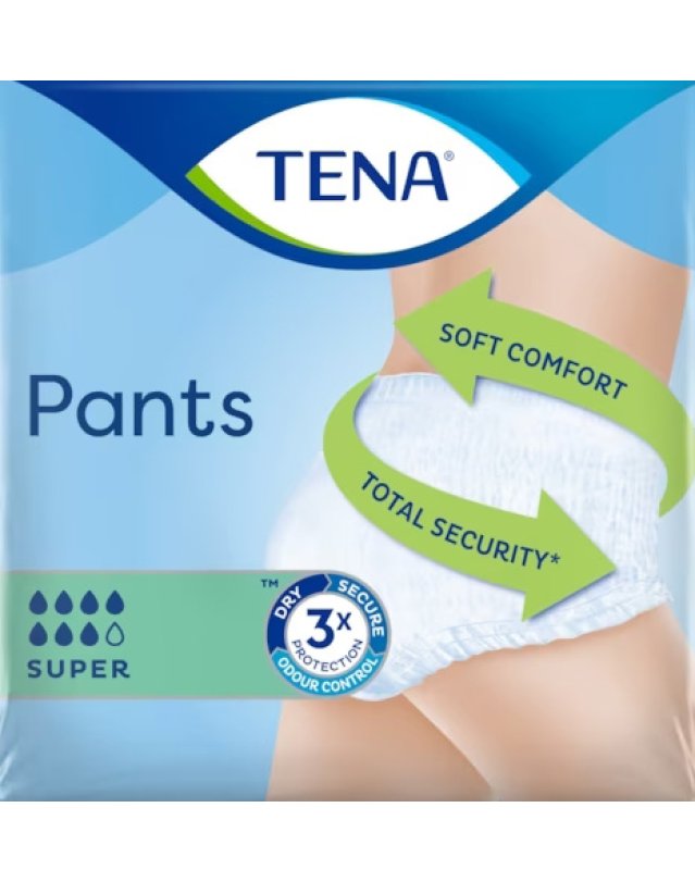 TENA PANTS SUPER M 10PZ 3538