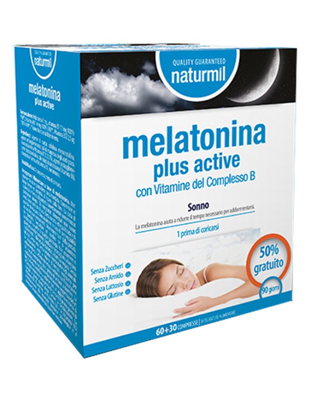 NATURMIL MELATONINA PLUS ACTIV