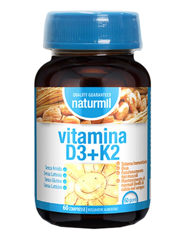 NATURMIL VITAMINA D3+K2 60CPR