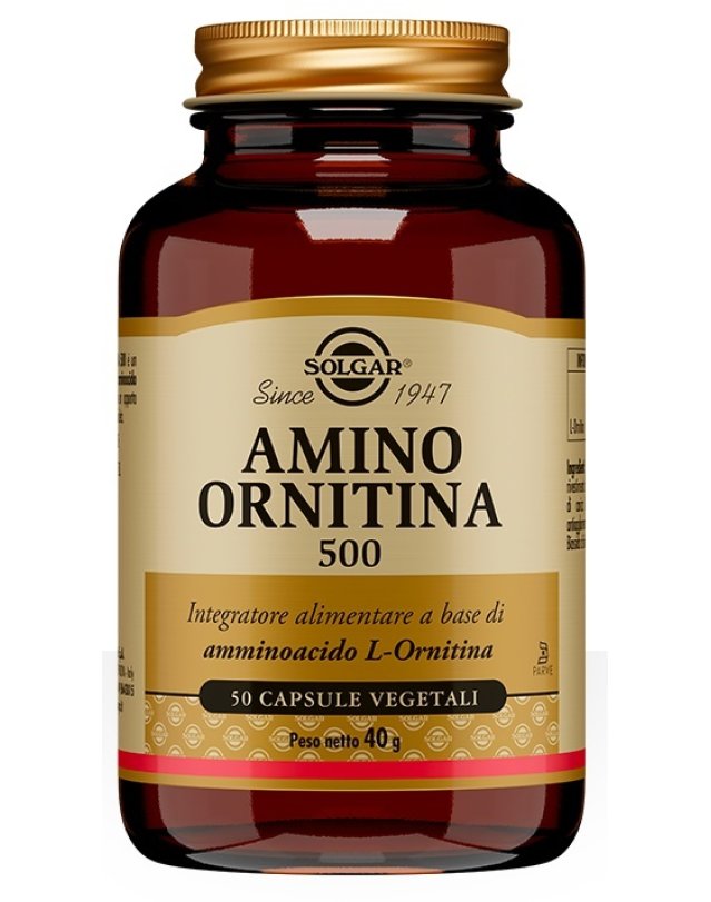 AMINO ORNITINA*500*50CpsSOLGAR