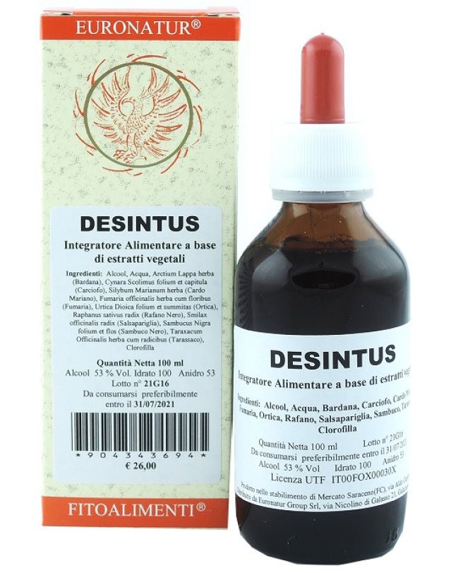 DESINTUS GOCCE 100ML EURONATUR