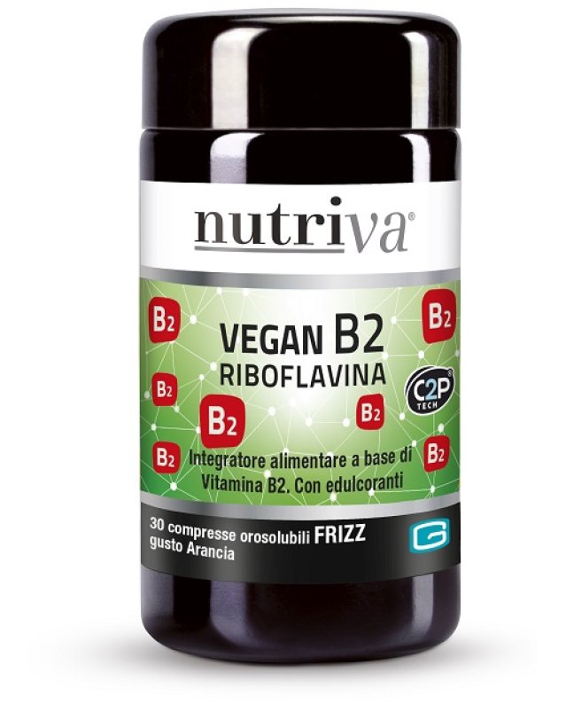 NUTRIVA VEGAN B2 FIZZ 30CPR